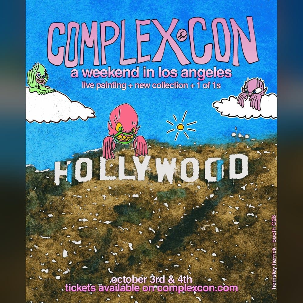 Poster for Hemsley's ComplexCon weekend in Los Angeles