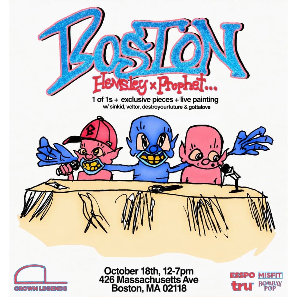 Flyer for Hemsley x Prophet in Boston