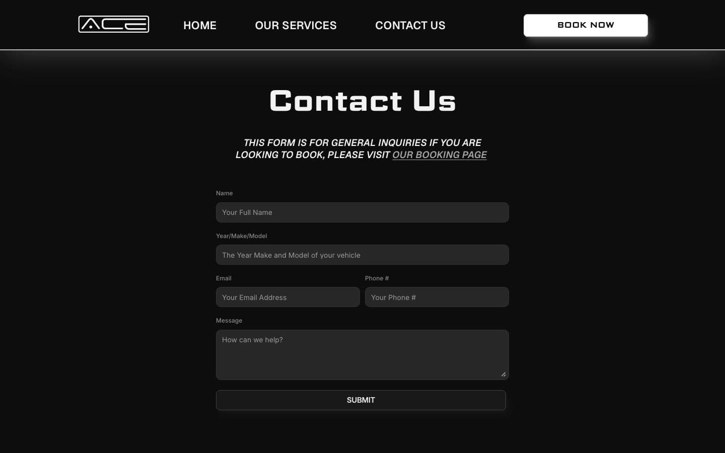 Project Ace: Contact, on a laptop